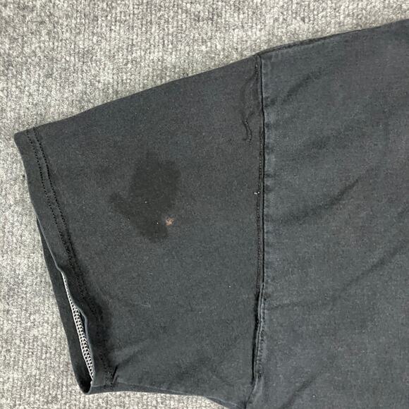 Champion T-Shirt Mens Size XL Black Crewneck Short Sleeve Logo Casual Basic - Picture 7 of 8